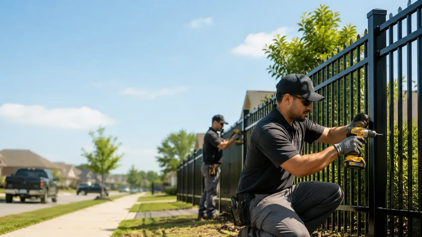 Metal Fence Installation in Sheffield, IL